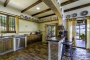 Kitchen opening to porch